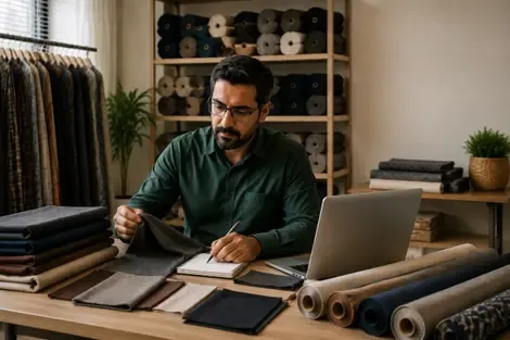 چالش انتخاب پارچه‌های مناسب و مدیریت موجودی