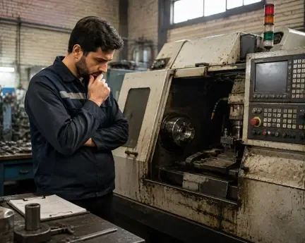 خرید دستگاه CNC دست دوم بدون بررسی دقیق